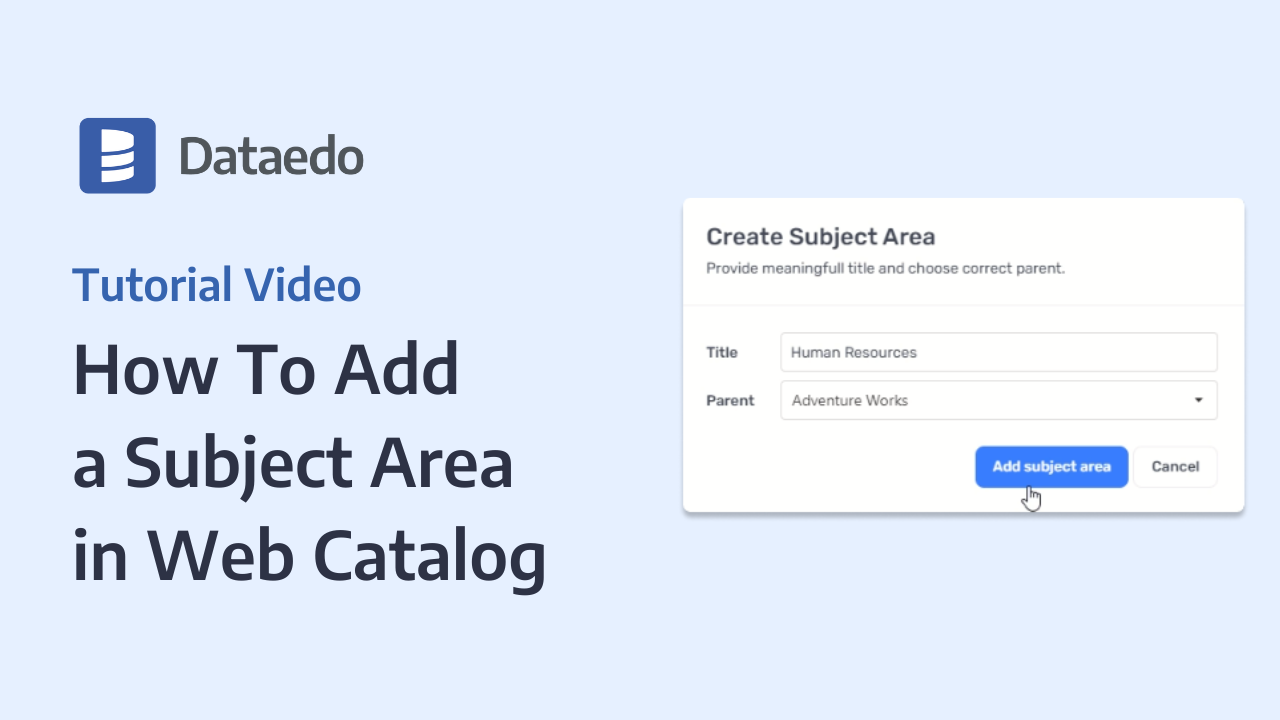 how-to-add-a-subject-area-in-web-catalog