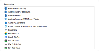 Metadata scanners for various databases icon