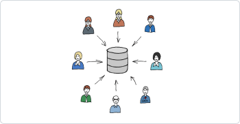 Shared metadata repository icon